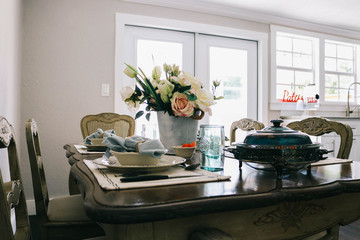 interior of modern kitchen