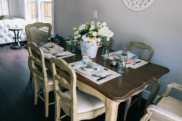 modern dining room 