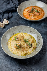 risotto with porcini mushrooms