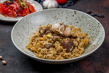 pilaf with beef