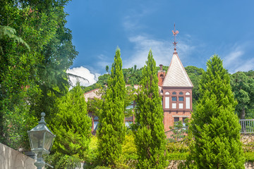 The Old Weathercock House (1909) in Kobe, Japan