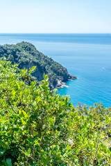 Italy, Cinque Terre, Corniglia, a large body of water