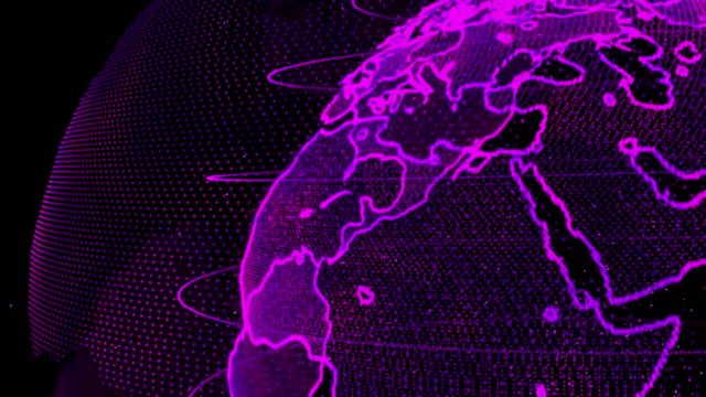 holograma de la tierra