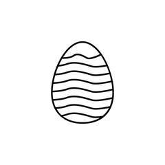 Easter, egg, decoration icon. Element of easter day icon. Thin line icon for website design and development, app development. Premium icon