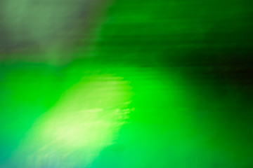 Blurred abstract green foggy background