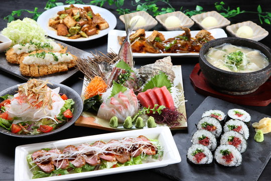 色々な料理大集合