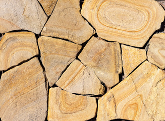 sandstone background with a clearly defined texture and relief
