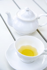 Tea with teapot