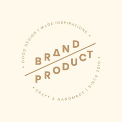 Logo for products