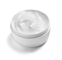  white cream container jar beauty moisturizer skin