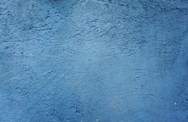 Pastel blue color texture paint wall