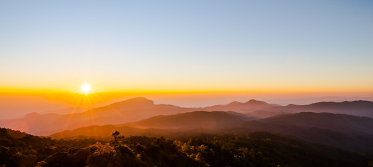 Morning light on the hill 2