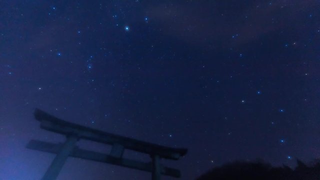 神社と星_4K_30bfp