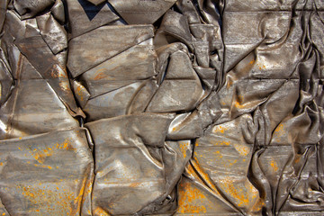 pressed metal scrap