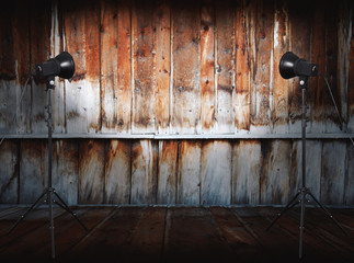 studio in old room