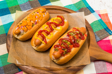  	ホットドッグ　hot dog