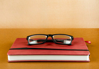 Book with a Glasses