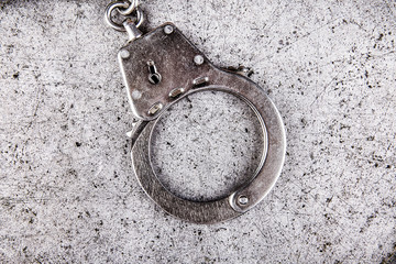 Handcuff on the Metal