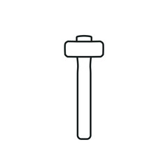 hammer icon. Vector illustration