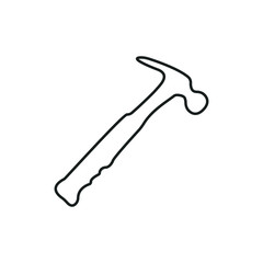 hammer icon. Vector illustration