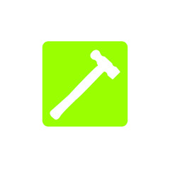 hammer icon. Vector illustration