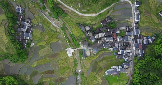 Winding Road, countryside,china