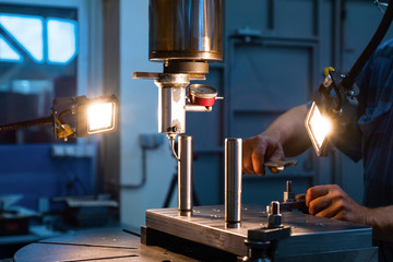 Mechanical vertical milling machine.