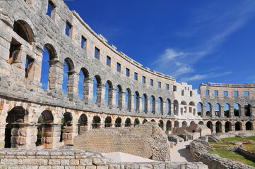 The Pula Arena is the name of the amphitheatre located in Pula, Croatia.