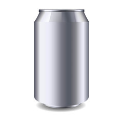 Aluminum can vector