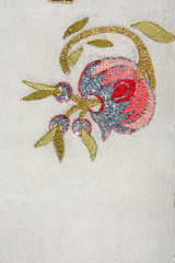 Fototapeta na wymiar embroidery pattern