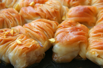 homemade baklava