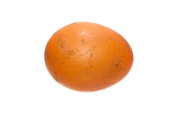 egg isolated on white background