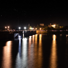 starry night on the lake