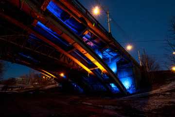 Communal bridge, Krasnoyarsk