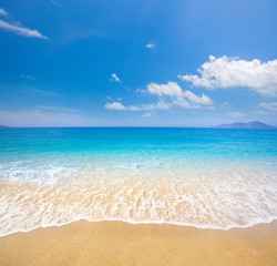 beach and beautiful tropical sea