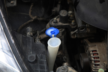 The liquid cap in car engine