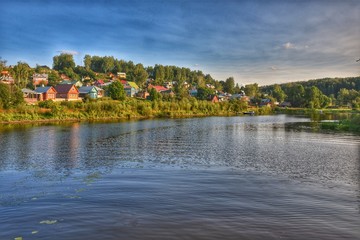 landscape with river