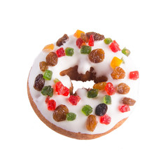 donut or donut with concept on a background.