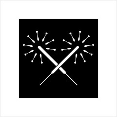 Sparkler Icon, Festival Firework