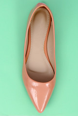 Beige Ballerina Shoe