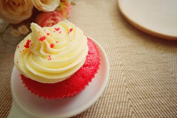 Red velvet cupcake