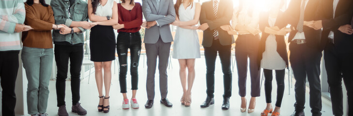Success team. Business Event Congratulated the success of the organization. Human resource ,Management.  Corporate people, conferences, event ,seminars, brainstorming. Asian worker team. Banner cover.