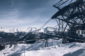 Alps in winter, Europe
