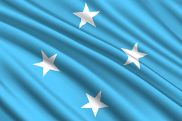 waving flag background