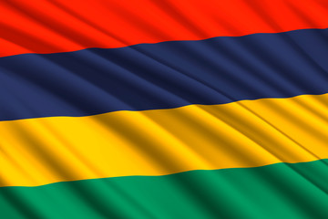 waving flag background