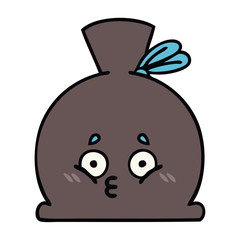 cute cartoon sack