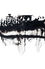 paint stroke texture on white paper