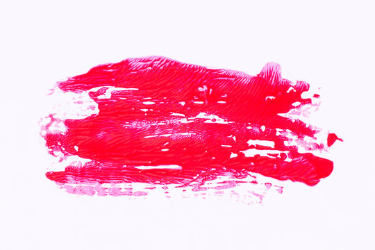 Watercolor texture for your creative design. Bright pink color.