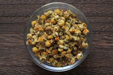 Image shot of German chamomile (herb)