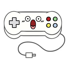 cute cartoon game controller